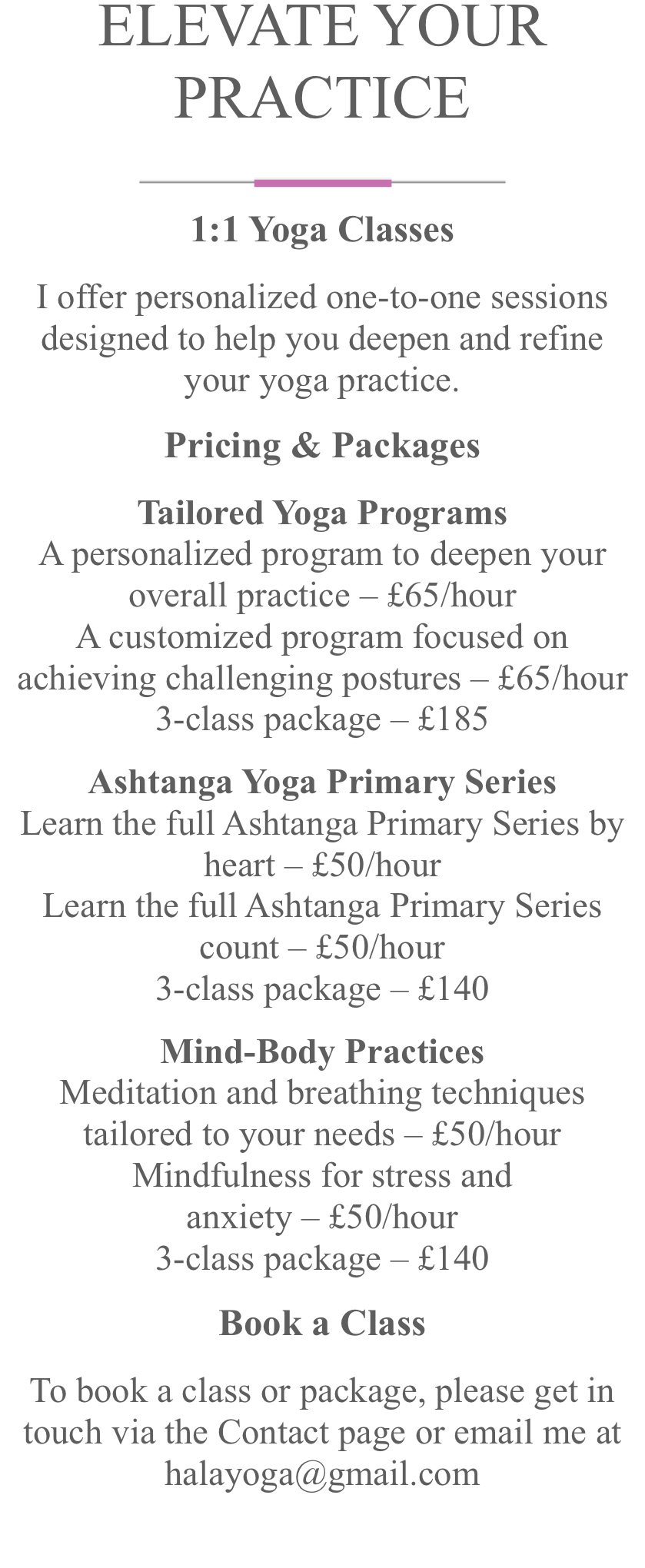 Yoga for Charity